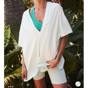 Hot Shot Reversible Set in Washed Aqua